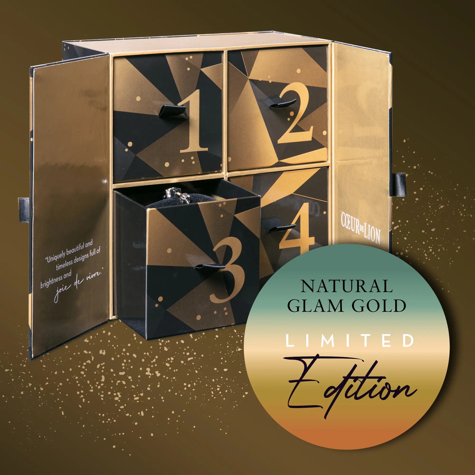 Adventskalender Natural Glam Gold