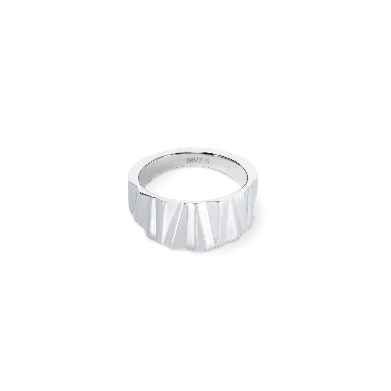 Ring Classic Wave Silber 52