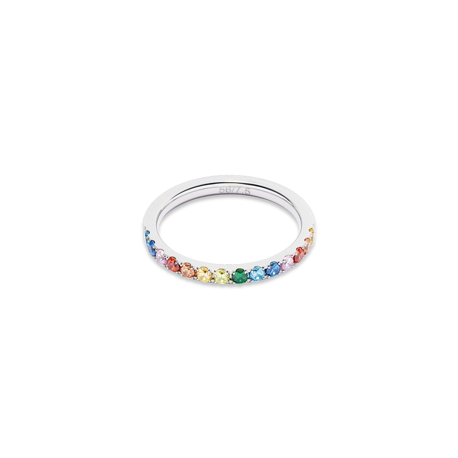 Eternal Love Ring silber-multicolor