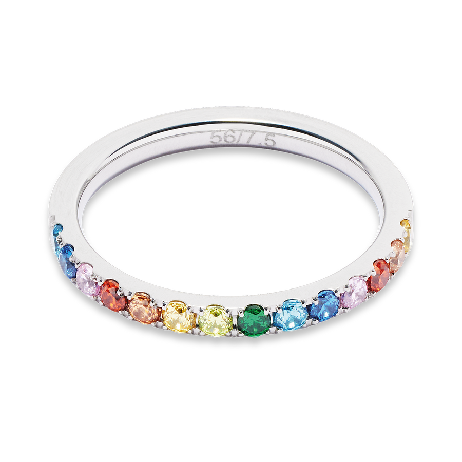 Eternal Love Ring silber-multicolor