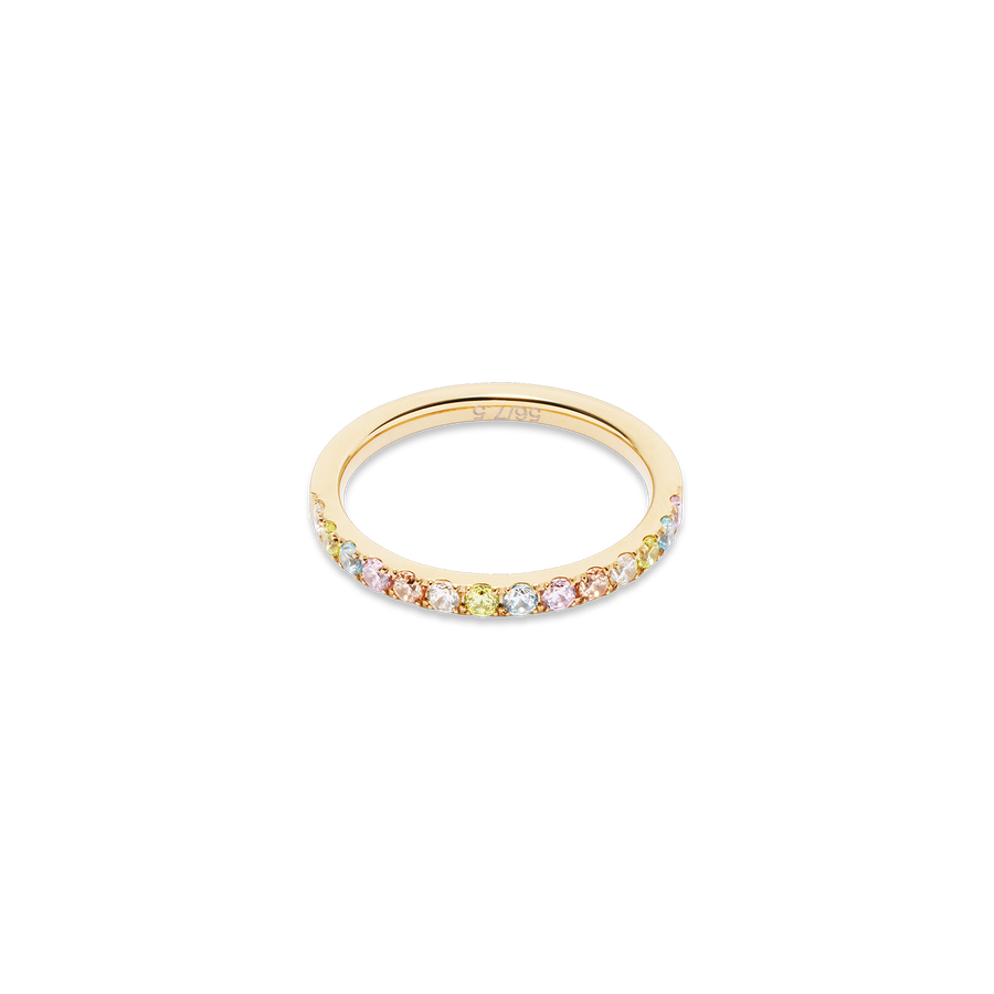 Eternal Love Ring gold-multicolor pastell