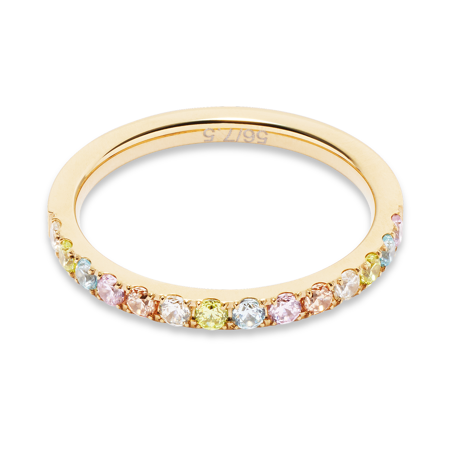 Eternal Love Ring gold-multicolor pastell