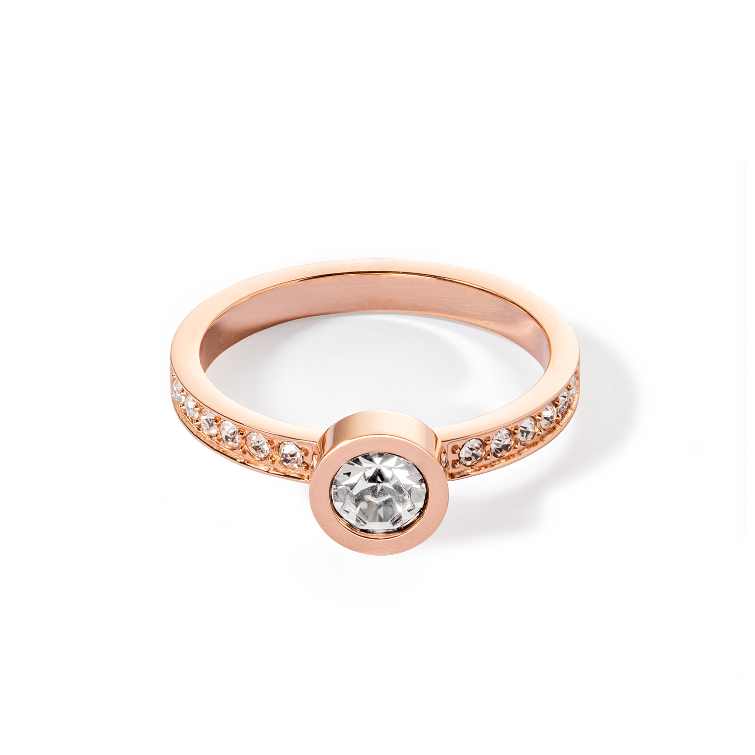 Sparkling Dots Ring roségold kristall