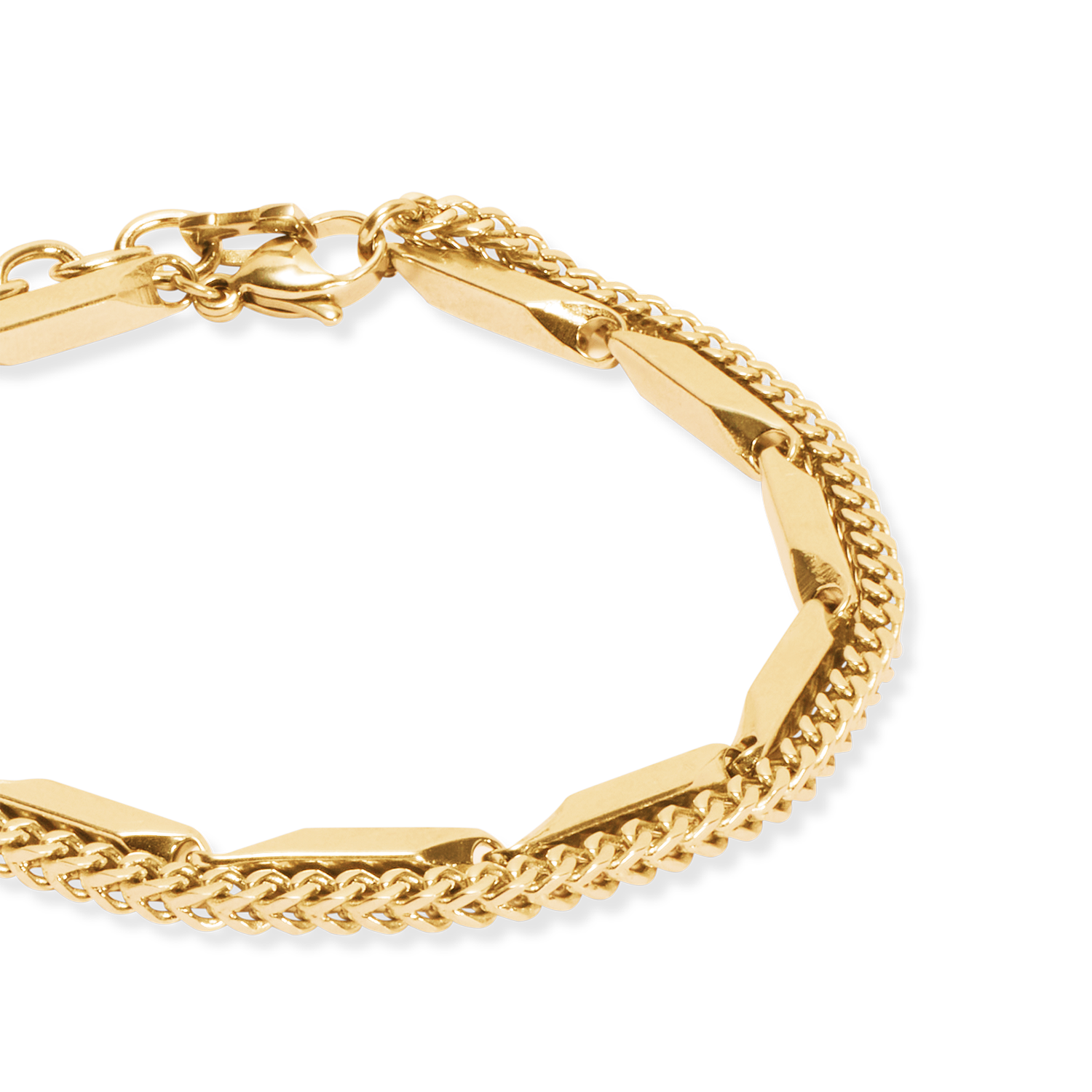 Armband Twisted Layers gold