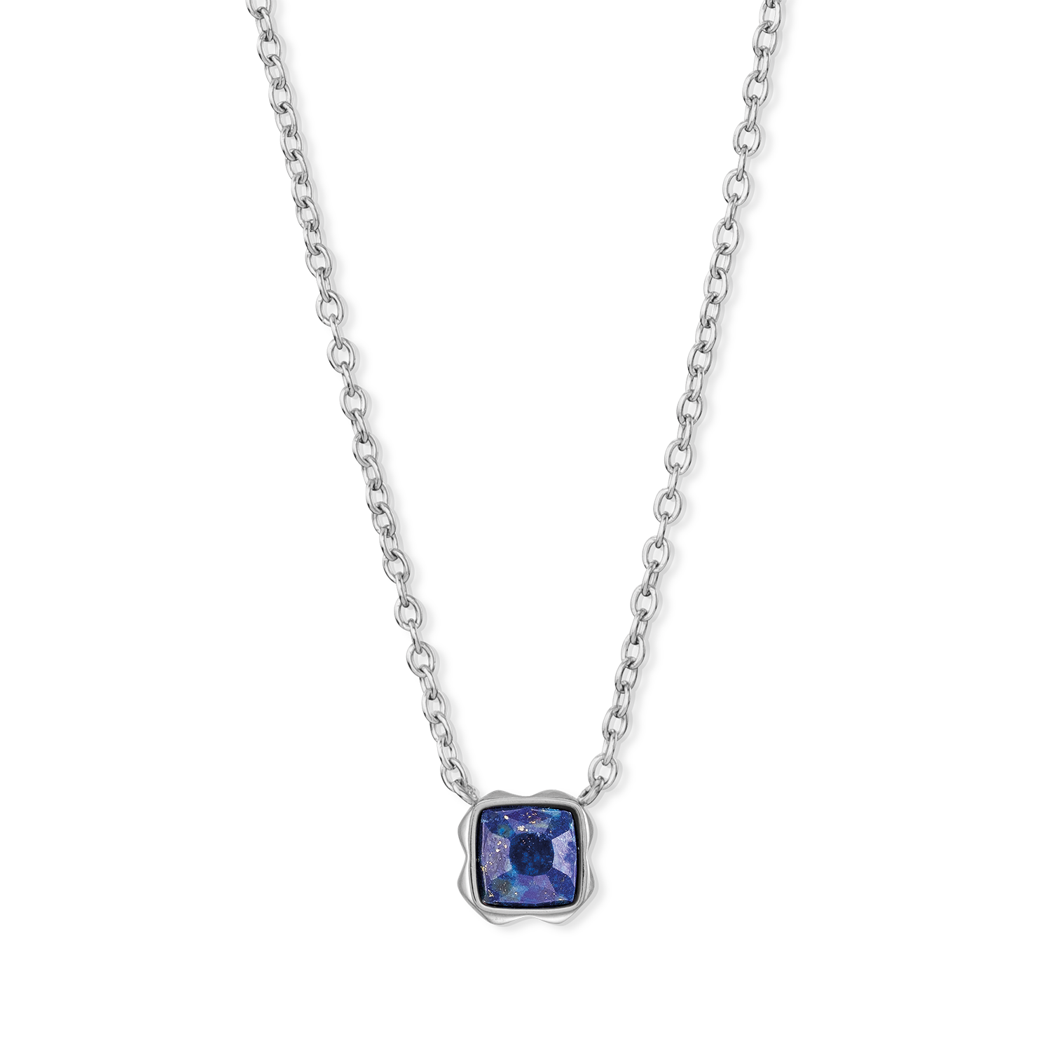 Birthstone September Halskette Lapislazuli Silber