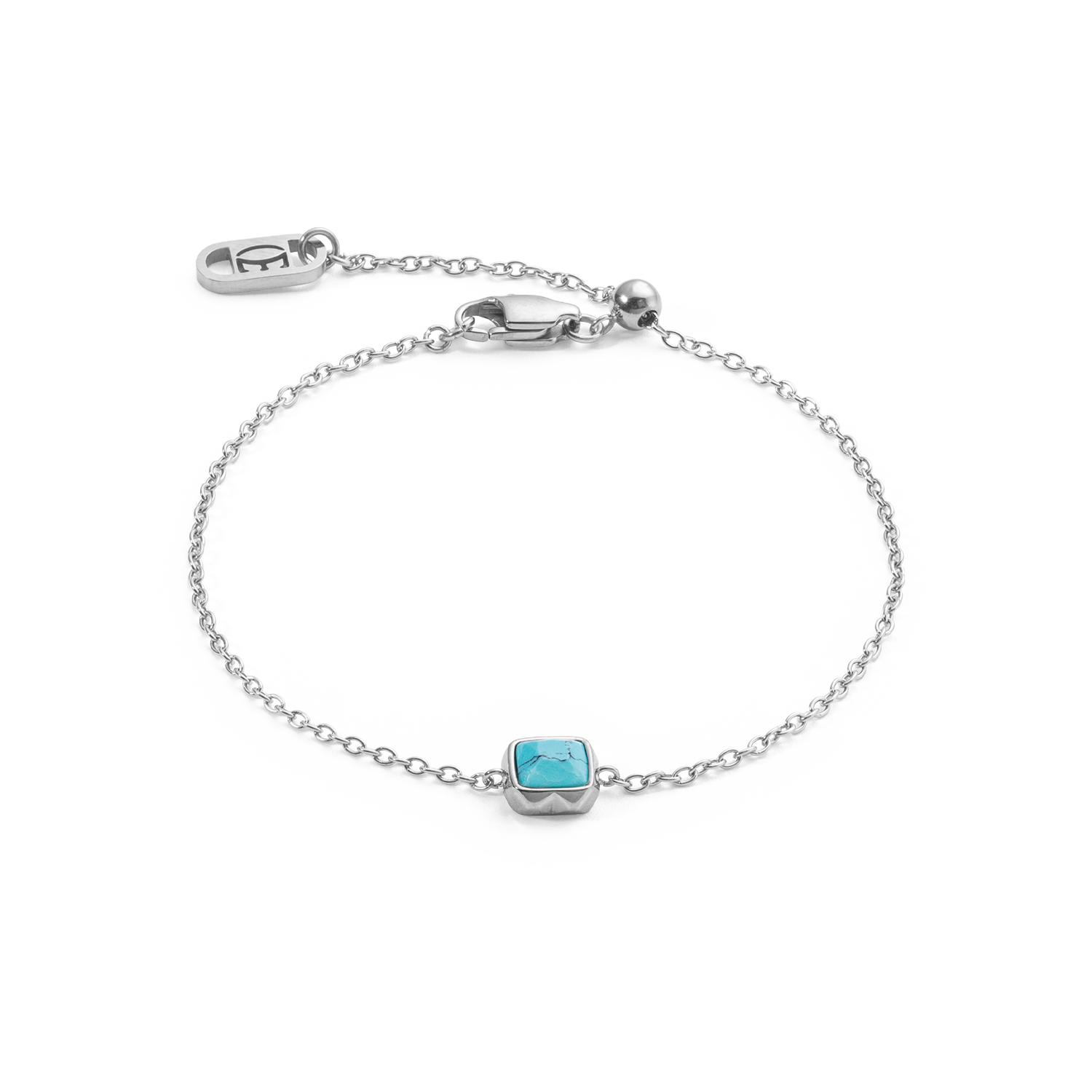 Birthstone Dezember Armband Türkis Silber