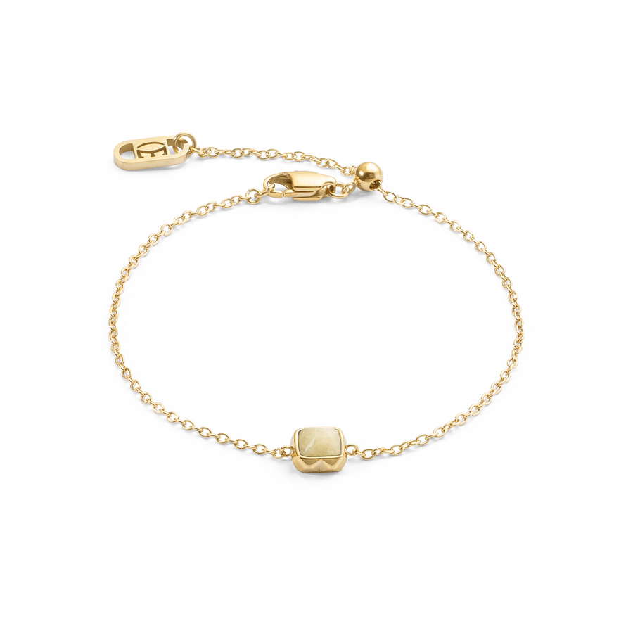 Birthstone November Armband Citrin Gold