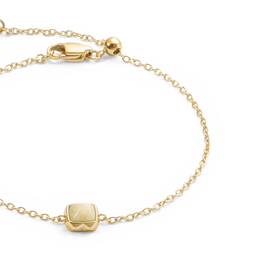 Birthstone November Armband Citrin Gold