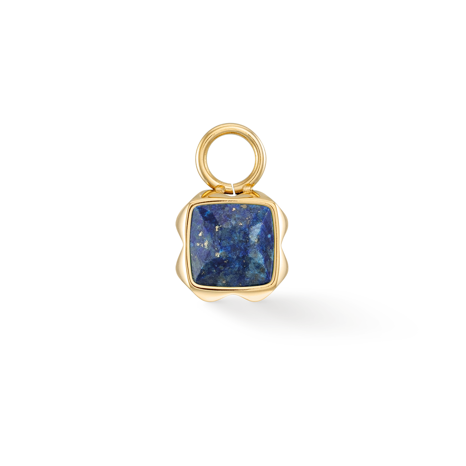 Birthstone September Charm Lapislazuli Gold