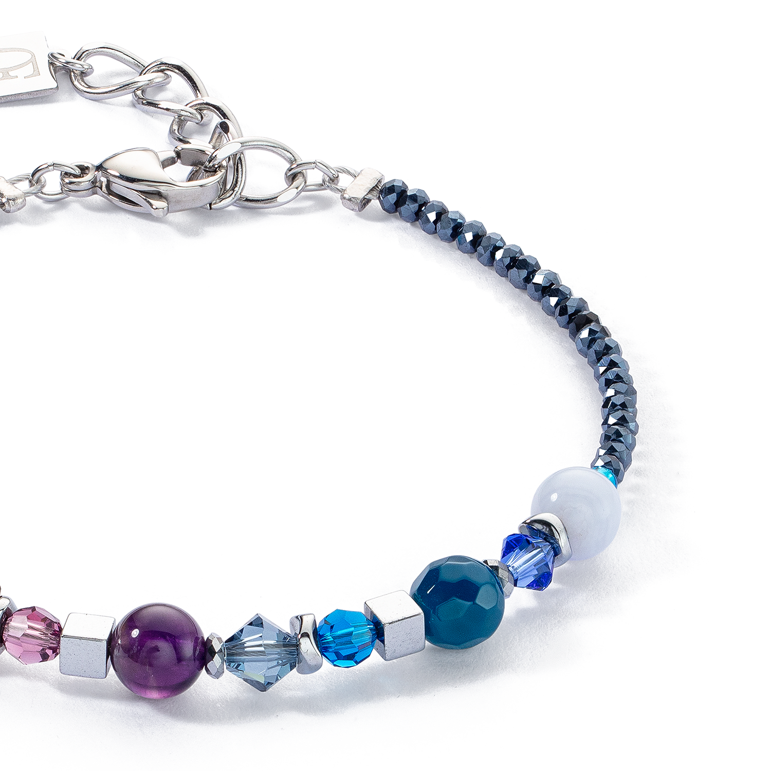 Festive Spheres Armband silber-royal