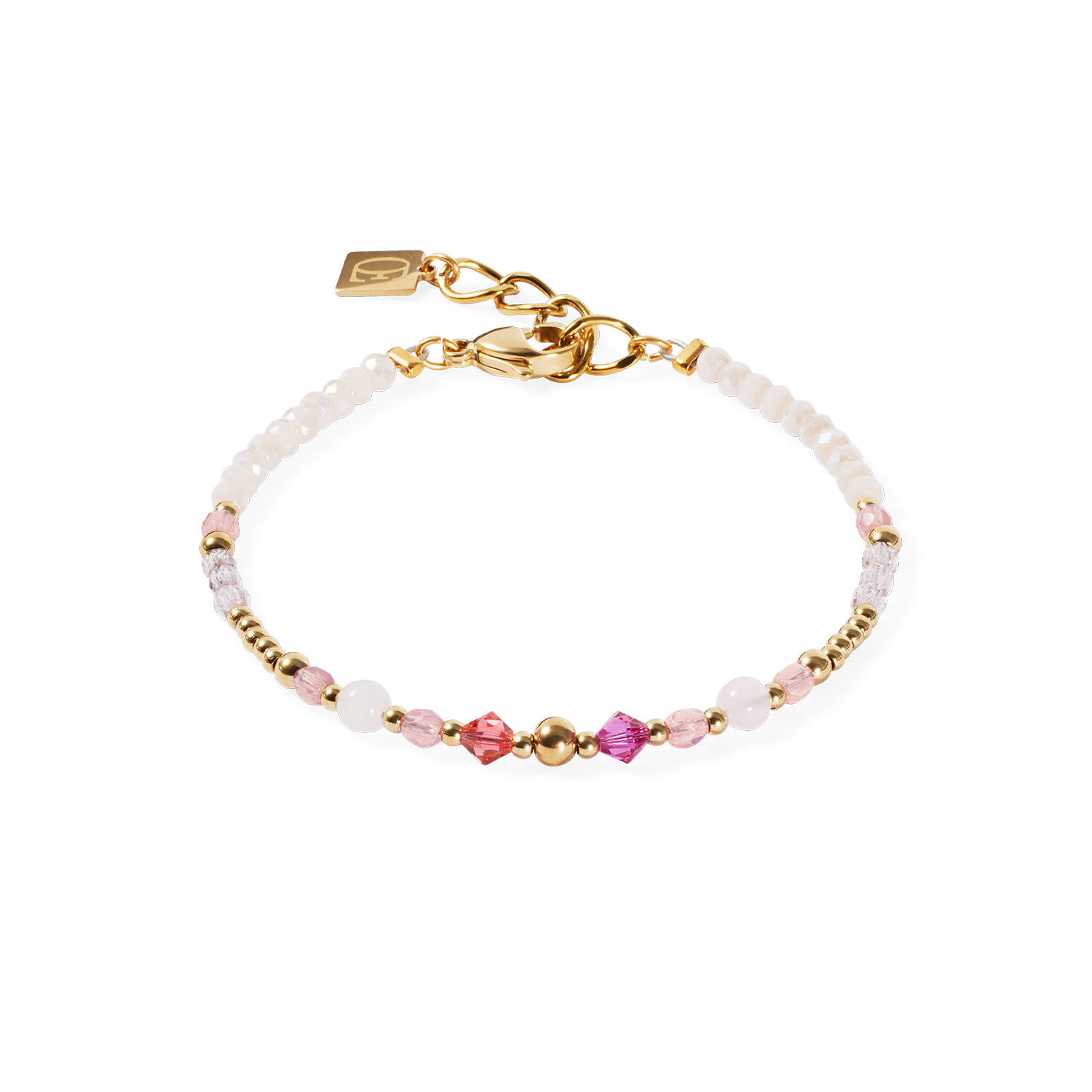 Armband Golden Sphere Shape Mix rose