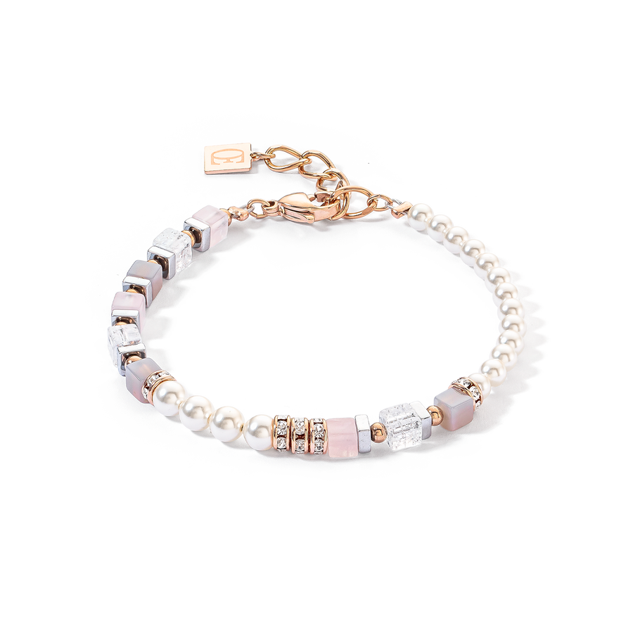 Precious Fusion Offset Armband roségold-eisrosa