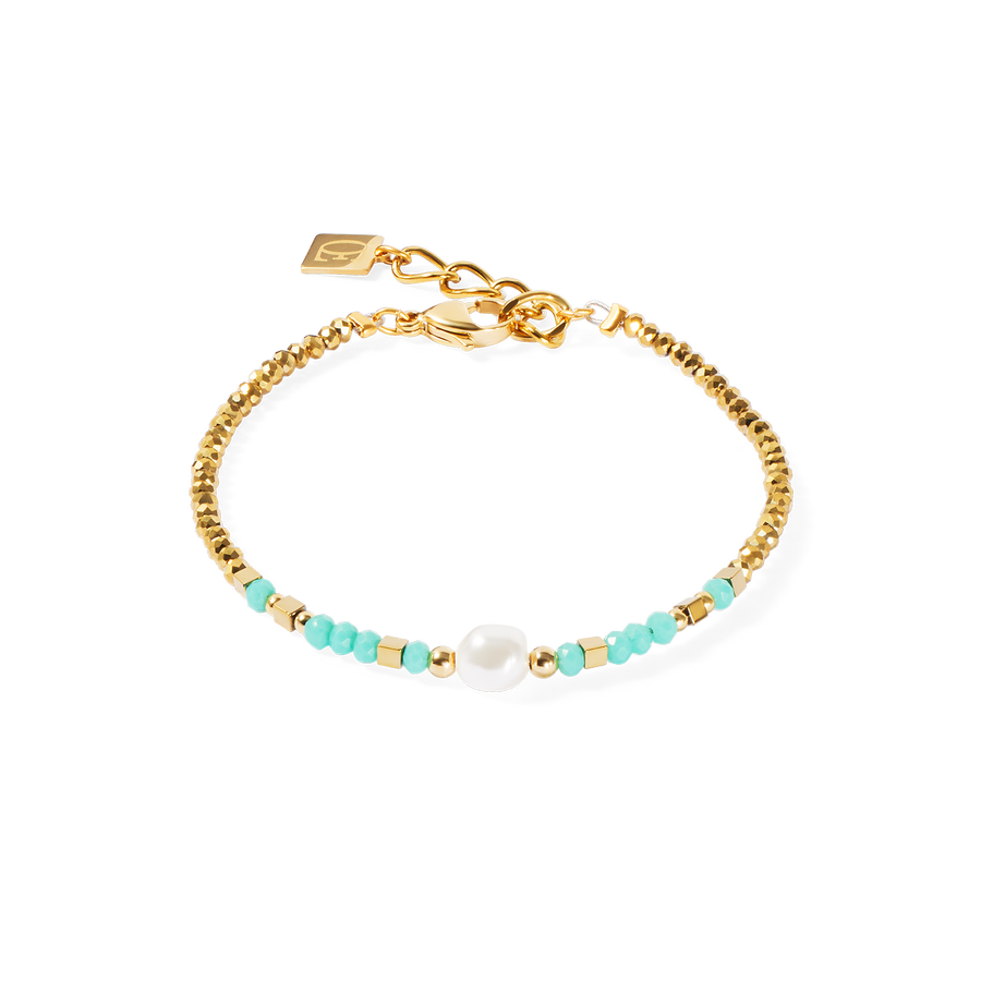 Armband Lagoon Pearl gold-mint