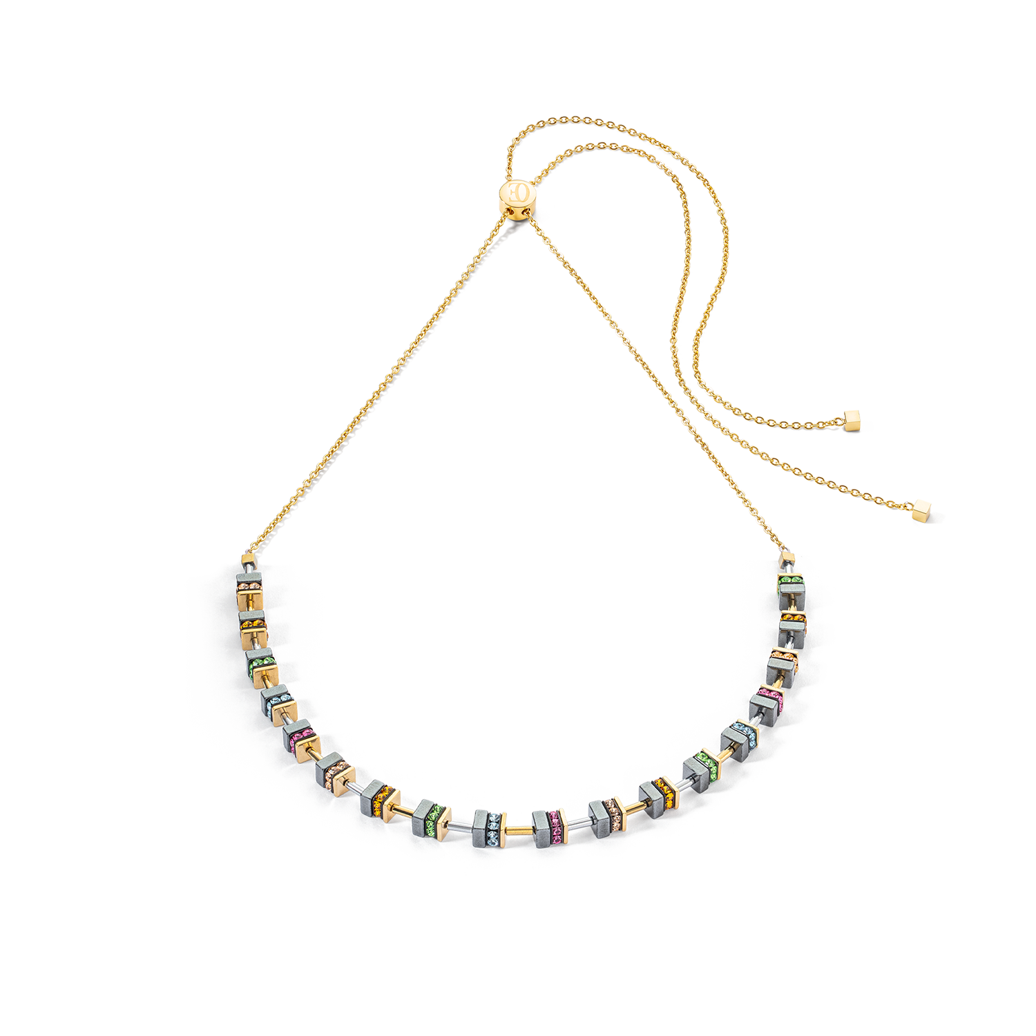 Sparkling Classic Chain Halskette gold-multicolor