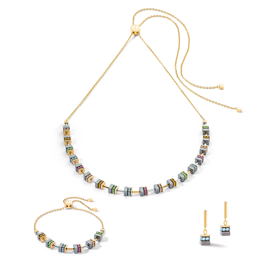 Sparkling Classic Chain Halskette gold-multicolor