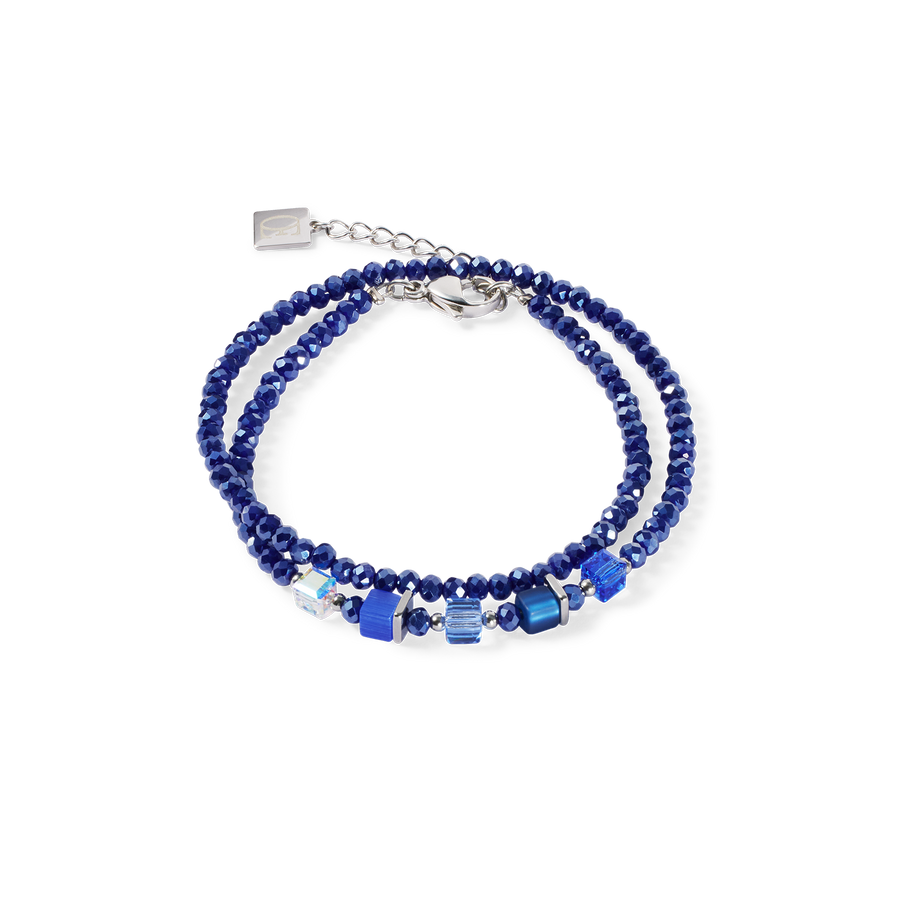 Joyful Colours Update Armband silber-blau