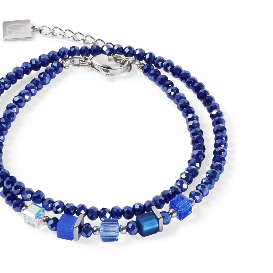 Joyful Colours Update Armband silber-blau