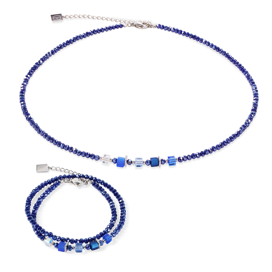 Joyful Colours Update Armband silber-blau