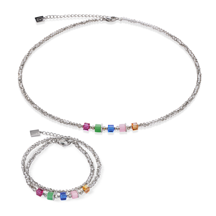 Joyful Colours Update Armband silber-multicolor