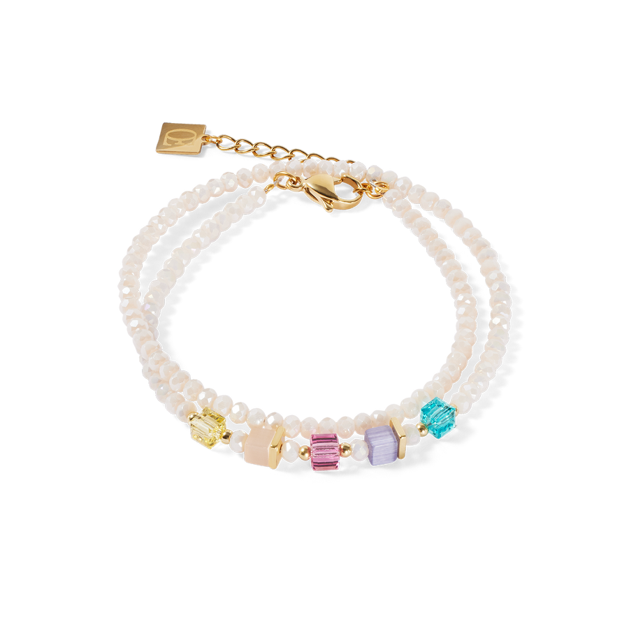 Joyful Colours Update Armband gold-multicolor