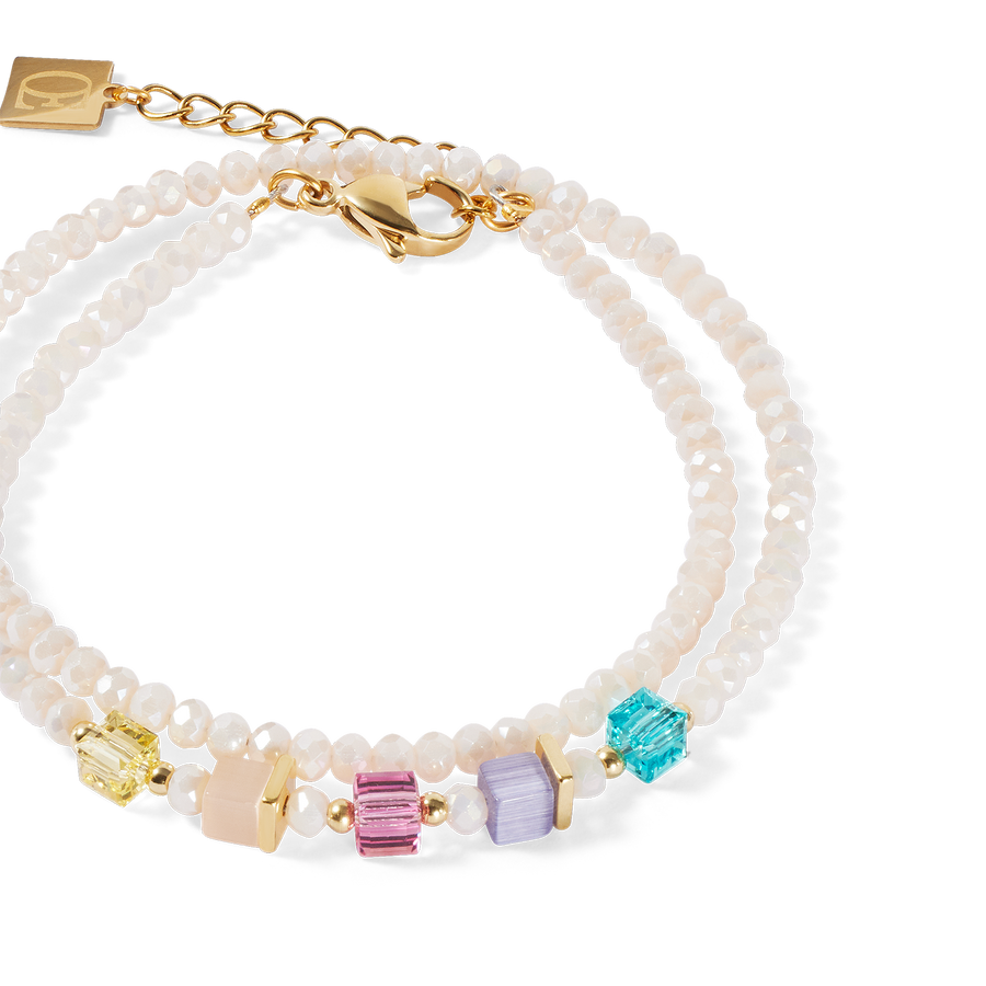 Joyful Colours Update Armband gold-multicolor