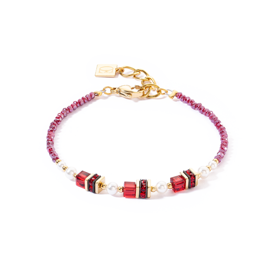 Armband Sparkling Princess gold-rot