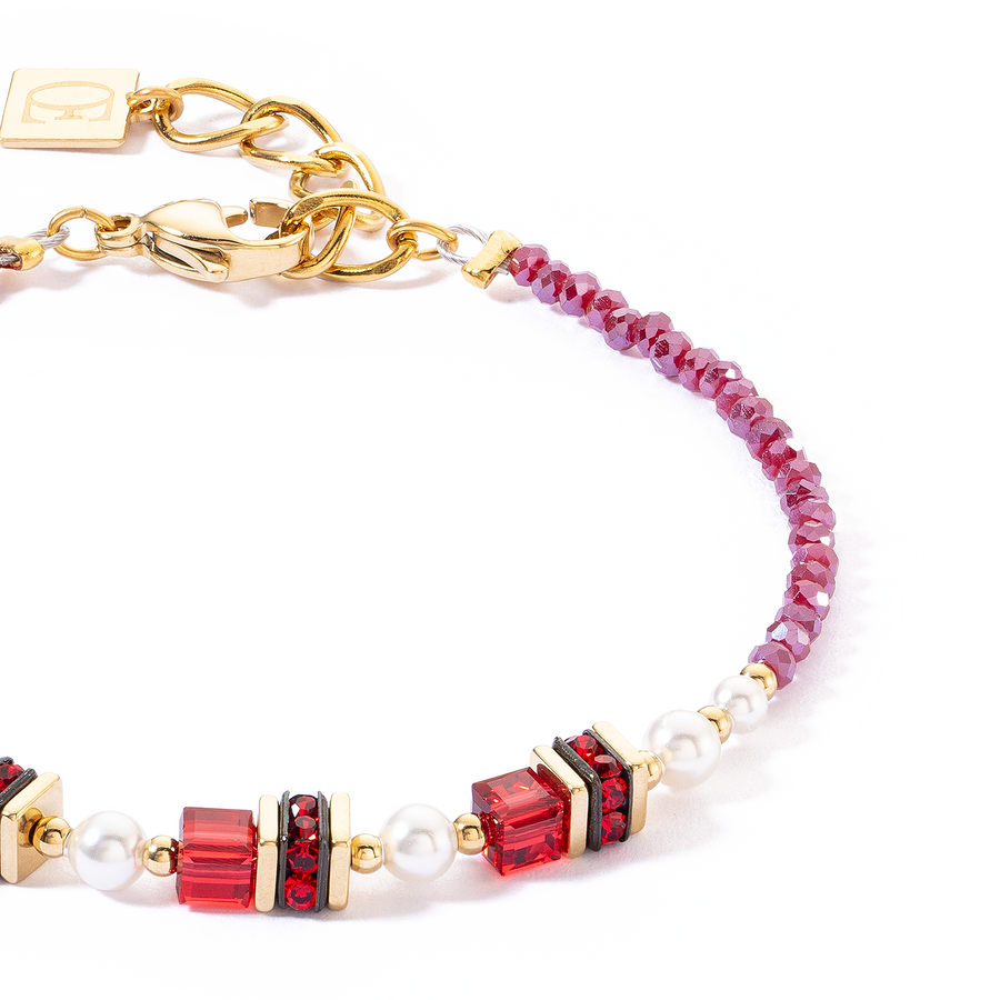 Armband Sparkling Princess gold-rot